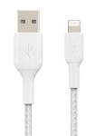 Belkin kaabel Cable Braided USB-Light ning 15cm valge