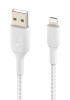 Belkin kaabel Cable Braided USB-Lightning 2m valge