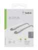 Belkin USB-C/USB-C kaabel 2m PVC, valge CAB003bt2MWH