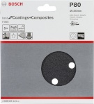 Bosch lihvpaber F355 Best for Coatings and Composites, 150mm K80 5tk