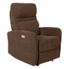 H4Y Tugitool recliner SAHARA elektrilise mehhanismiga 79x90xH102cm, šokolaadipruun