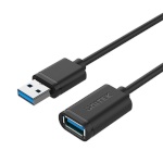 Unitek kaabel Y-C458GBK USB cable 1.5 m 3.2 Gen 1 (3.1 Gen 1) USB A must