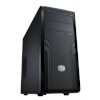 Cooler Master korpus FORCE 500, Midl tower, with 120mm rear fan, black w/o PSU, mATX / ATX