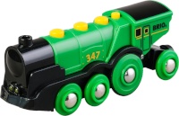 BRIO mängurong Big Green Action Locomotive, 33593