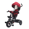 Tesoro lasteratas Tricycle BT-10 must/punane