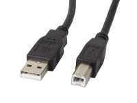 Lanberg kaabel CA-USBA-10CC-0005-BK USB cable 0,5 m 2.0 USB B must