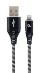 Gembird kaabel CC-USB2B-AMCM-1M-BW USB cable 2.0 USB A USB C must,valge