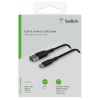 Belkin Micro-USB-Kabel encased 1m must CAB007bt1MBK