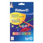 Pelikan värvipliiats 36 värvi Pelikan kuusnurkne SOFT