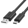 Unitek kaabel CABLE USB-A 2.0 - USB-C, 1,5M, C14067BK