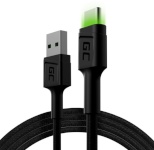 Green Cell kaabel Cable GCRay USB - USB-C 120cm, LED backlight