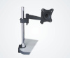 Sunne lauakinnitus LCD-B12 Desk Mount Turn Tilt, must/hõbedane