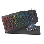 Logilink klaviatuur Gaming-Set, keyboard, mouse and mouspad ID0185 Keyboard and Mouse Combo, Keyboard layout German