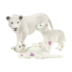 Schleich mängufiguur Wild Life Lion Mother with Babies, lõviema poegadega (42505)