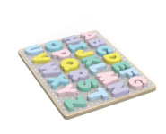 Iwood pusle wooden Pastel Capital Letters