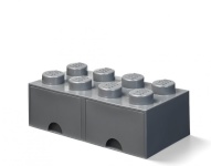 LEGO klotsikast Storage Brick Drawer 8 tumehall | 40061754