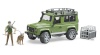 BRUDER Land Rover Defender universaalauto metsavahi ja koeraga, 02587