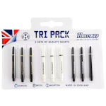 Harrows Shafts Tri Pack black,valge