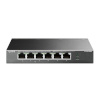 TP-Link TL-SF1006P Switch Unmanaged, Desktop, 6x10/100Mbps ports, 4xPoE+ ports, PSU external, Steel case