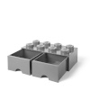 LEGO klotsikast Brick Drawer 8 hall | 40061740