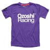 Ozoshi T-särk meestele Ozoshi Satoru violetne O20TSRACE006 , suurus XL