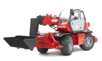 Bruder vehicle Manitou teleskopowy MRT 2150 with accessories