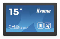 iiyama monitor 39.5cm (15,6") TW1523AS-B1P 16:9 M-Touch miniHDMI