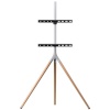 One For All põrandakinnitus Tripod WM 7472 32-65" Up To 30 kg, Light pruun/hall