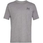 Under Armour T-särk meestele lühikeste varrukatega Under Armour Sportstyle Left Chest SS hall 1326799 036 , suurus S