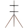 One For All põrandakinnitus Tripod WM 7471 32-65" Up To 30 kg, Dark pruun/hall