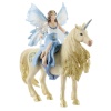 Schleich mängufiguur 42508 Eyela Riding on Golden Unicorn