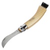 Opinel seenenuga No. 08 Mushroom Foldable Knife with Brush