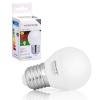 Whitenergy LED pirn LED bulb E27 10 SMD3528 5W 230V Warm White Sphere G45