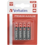 Verbatim patarei 1x8 Alkaline battery Micro AAA LR 03 49502