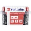 Verbatim patarei 1x24 Alkaline battery Micro AAA LR 03 PVC Box 49504