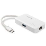 Edimax Edimax EU-4308 USB-C -> 3-Port USB 3.0 Gigabit Ethernet Hub