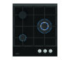 Simfer pliidiplaat Hob H4.305.HGSSP Gas on glass, Number of burners/cooking zones 3, Rotary painted inox knobs, must, 45 cm