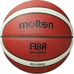 SKO korvpall competition MOLTEN B6G4000-X FIBA, synth. leather size 6