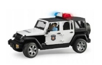 BRUDER mänguauto BR-02526 Bruder Jeep Wrangler Rubicon Police with Figure