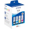 Epson tindikassett EcoTank 4-colour Multipack T104 T00P6