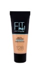 Maybelline jumestuskreem Fit Me! Matte + Poreless 30ml, 128 Warm Nude, naistele