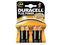 Duracell patareid AA/LR6, Alkaline Plus Power MN1500, 4 pc(s)