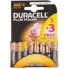 Duracell patareid AAA/LR03, Alkaline Plus Power MN2400, 8 pc(s)