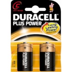 Duracell patareid C/LR14, Alkaline Plus Power MN1400, 2 pc(s)