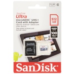 SanDisk mälukaart Ultra Lite microSDXC Ad. 512GB 100MB/s SDSQUNR-512G-GN6TA