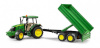 Bruder mängutraktor + treiler John Deere 5115M Tractor with Trailer