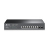 TP-LINK switch TL-SG2210MP L2 Managed, Rack mountable,8x10/100/1000Mbps RJ45 ports all supporting PoE+,2x100/1000Mbps SFP slots,PSU single