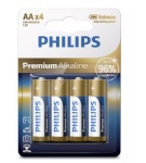 Philips patarei Premium Alkaline AA x4