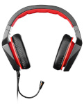 Lenovo Y Gaming Headset GXD0J16085 3.5 mm, must/punane, Built-in mikrofon