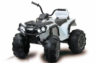 Jamara elektriauto Ride-on Protector Quad 12V White, valge | 460248